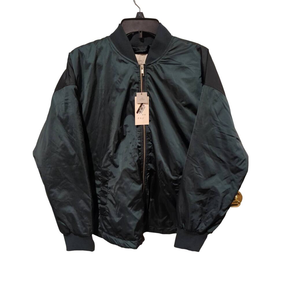 NWT a new day Puffer Jacket, Green, L
